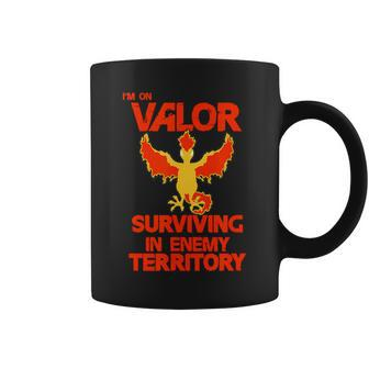 Survivor - Go Valor Team Coffee Mug - Monsterry