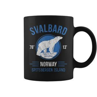 Svalbard Norway Arctic Circle Polar Bear Spitsbergen Coffee Mug - Monsterry