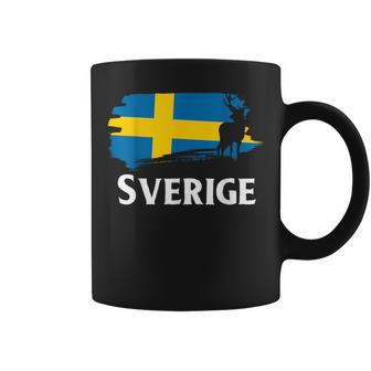 Sweden Sweden Elk Viking Scandinavia Sverige Norden Tassen - Seseable