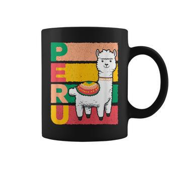 Sweet Llama Peru Illustration For A Peruvian Coffee Mug - Thegiftio UK