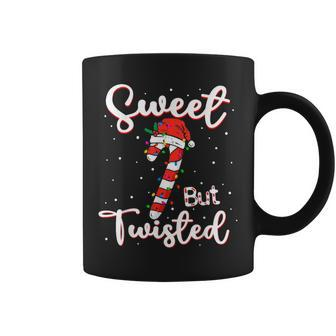 Sweet But Twisted Christmas Candy Cane Xmas Holiday Coffee Mug | Mazezy