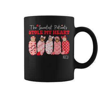 The Sweetest Patients Stole My Heart Nicu Nurse Valentine Coffee Mug | Seseable CA