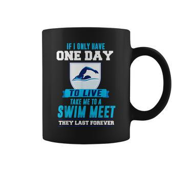 Swim Quote Swim Team Gear Coffee Mug - Monsterry DE