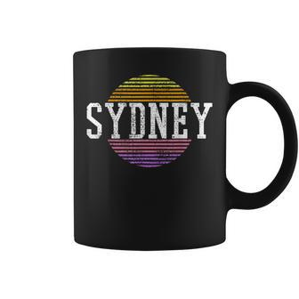Sydney Australia Retro Vintage Souvenir Aussie Coffee Mug - Monsterry AU