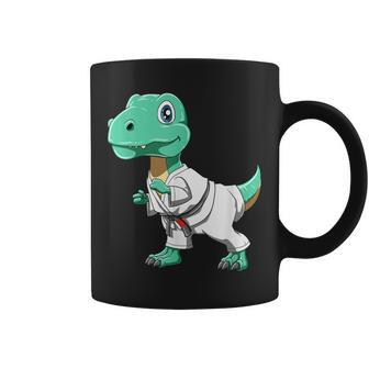 T-Rex Armbar Me Impossible Brazilian Jiu Jitsu Bjj Coffee Mug - Monsterry UK