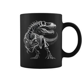 T-Rex Fossil Skeleton Dinosaur Bones Paleontologist Coffee Mug | Mazezy AU