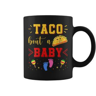 Taco About Baby Mexican Cinco De Mayo Outfit Coffee Mug - Monsterry UK