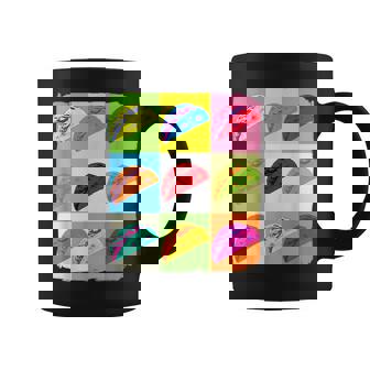 Taco Lover Taco Art Mexican Food Lover Taco Coffee Mug - Thegiftio UK