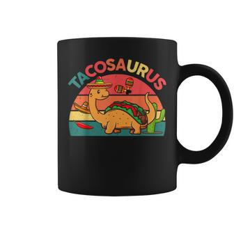 Tacosaurus Taco Dinosaur Boy Toddler Tuesday Mexican Coffee Mug - Monsterry DE