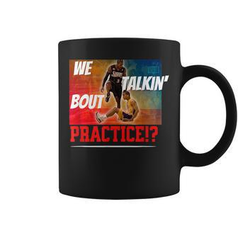 We Talking About Practice Iverson The Answer Coffee Mug - Seseable
