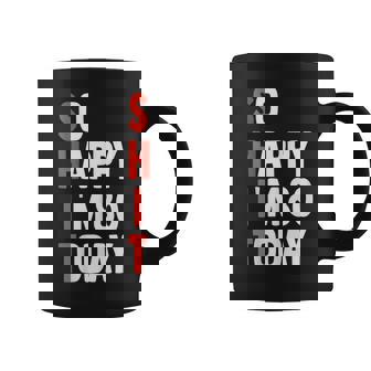 Tan Feliz Que Hoy Cumplo 80 Años Divertido 80 Cumpleaños Taza de café - Regaloses