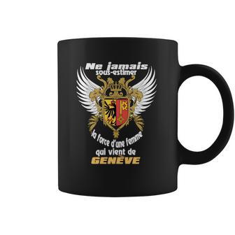 Tasse Graphique Genève Suisse, Style Urbain Exclusif - Cadeauxyz
