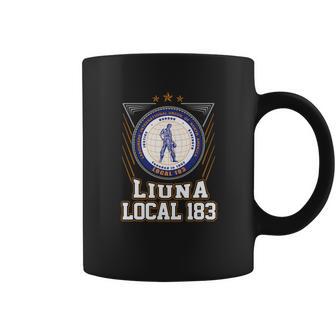Tasse LIUNA Local 183 Design, Tee Syndicat Construction - Cadeauxyz