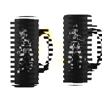 Tasse Noir Inspiration Dragon Ball Z, Design Flamme & Logo Capsule - Cadeauxyz