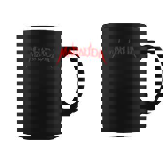 Tasse Noir Logo Rouge, Merch Artistique Mode Souvenir - Cadeauxyz