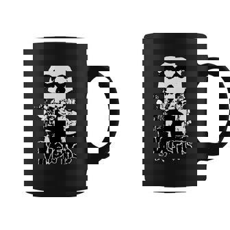 Tasse Noir Misfits avec Logo Crâne et Membres du Groupe - Cadeauxyz