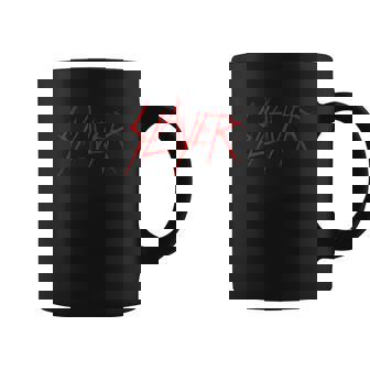 Tasse Noir Slayer Logo Thrash Metal - Cadeauxyz