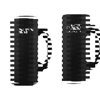 Tasse Saosin Noir Logo Blanc, Merch Officiel pour Fans - Cadeauxyz
