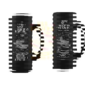 Tasse USS Towers Destroyer, Fierté Militaire avec Slogan - Cadeauxyz