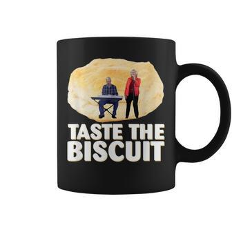 Taste The Biscuit Goodness Coffee Mug - Monsterry