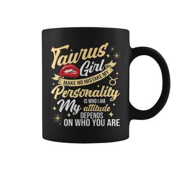 Taurus Girl Horoscope April & May Birthday Zodiac Sign Coffee Mug - Seseable