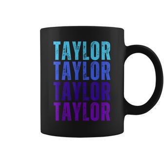 Taylor Personalized Name I Love Taylor Coffee Mug - Seseable