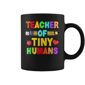 Teacher Of Tiny Humans Preschool Nursery Pre-K Instructors Coffee Mug - Monsterry CA