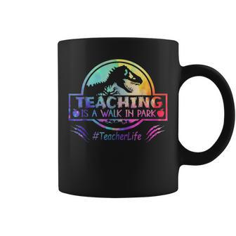 Teaching Is A Walk In Park Teacher Life Mother's Day Coffee Mug | Mazezy