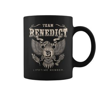 Team Benedict Family Name Lifetime Member Coffee Mug - Seseable