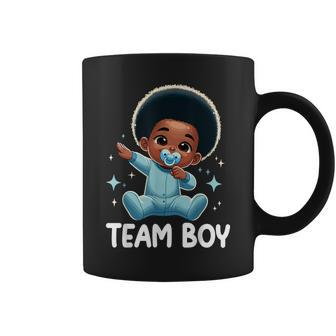 Team Boy Baby Announcement Gender Reveal Party Coffee Mug - Seseable