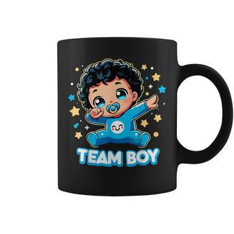 Team Boy Baby Gender Reveal Party Announcement Coffee Mug - Seseable
