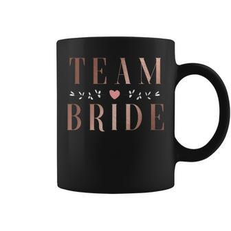 Team Bride Bachelor Bridal Shower Wedding Party Squad Coffee Mug - Monsterry