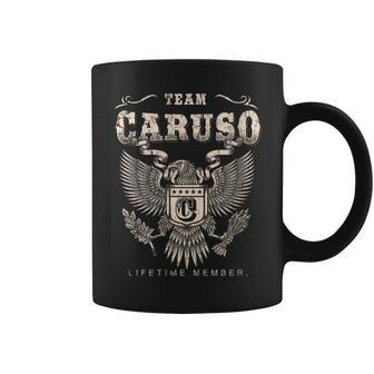 Team Caruso Family Name Lifetime Member Coffee Mug - Seseable