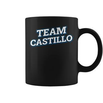 Team Castillo Relatives Last Name Family Matching Coffee Mug - Seseable