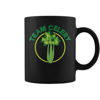 Team Celery Healthy Vegetables Coffee Mug - Monsterry AU