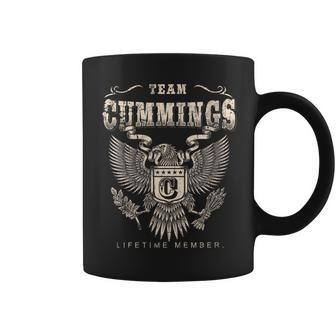 Team Cummings Family Name Lifetime Member Coffee Mug - Seseable