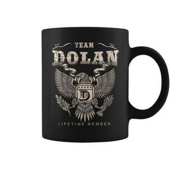 Team Dolan Family Name Lifetime Member Coffee Mug - Seseable