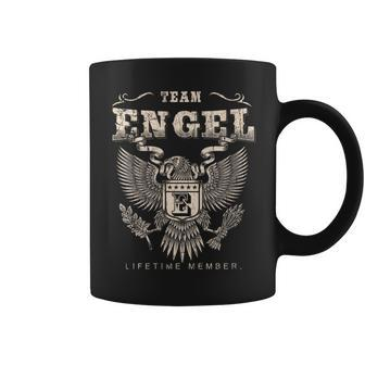 Team Engel Family Name Lifetime Member Coffee Mug - Seseable