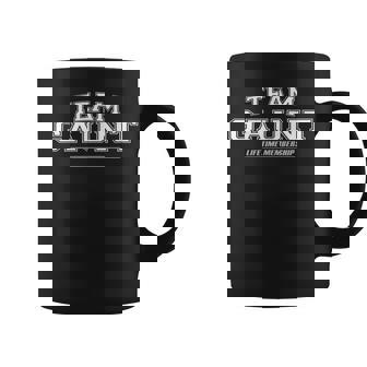 Team Gaunt Proud Family Surname Last Name Coffee Mug - Seseable