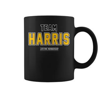 Team Harris Proud Family Last Name Surname Coffee Mug - Seseable