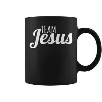 Team Jesus Christianity Bible Faith Cross God Holy Coffee Mug - Thegiftio UK