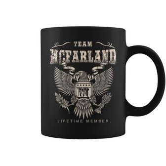 Team Mcfarland Family Name Lifetime Member Coffee Mug - Seseable