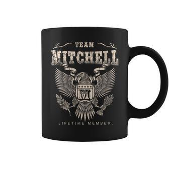 Team Mitchell Family Name Lifetime Member Coffee Mug - Seseable