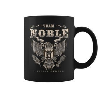 Team Noble Family Name Lifetime Member Coffee Mug - Seseable