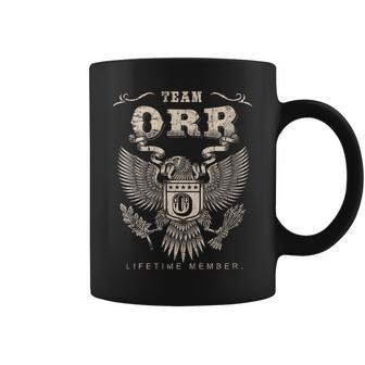 Team Orr Family Name Lifetime Member Coffee Mug - Seseable
