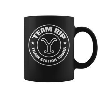 Team Rip 2024 Campaign Train Station Tours Ranch Coffee Mug - Monsterry