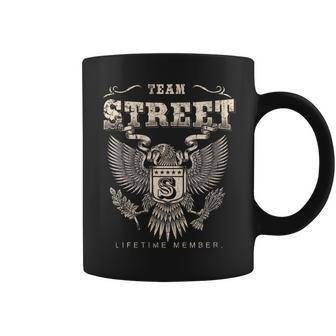 Team Street Family Name Lifetime Member Coffee Mug - Seseable