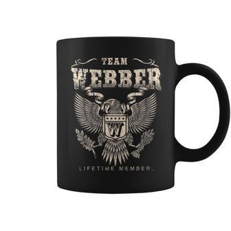 Team Webber Family Name Lifetime Member Coffee Mug - Seseable