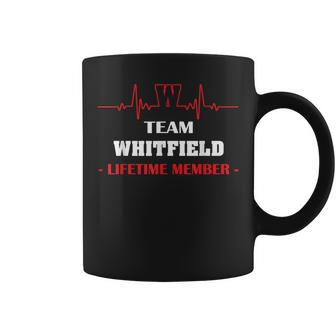 Team Whitfield Lifetime Member Family Youth Kid 5Ts Coffee Mug - Seseable