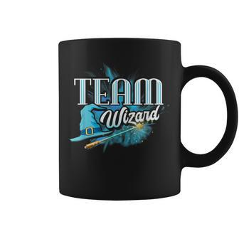 Team Witch Wizard Gender Reveal Party Supplies Baby Shower Coffee Mug - Monsterry